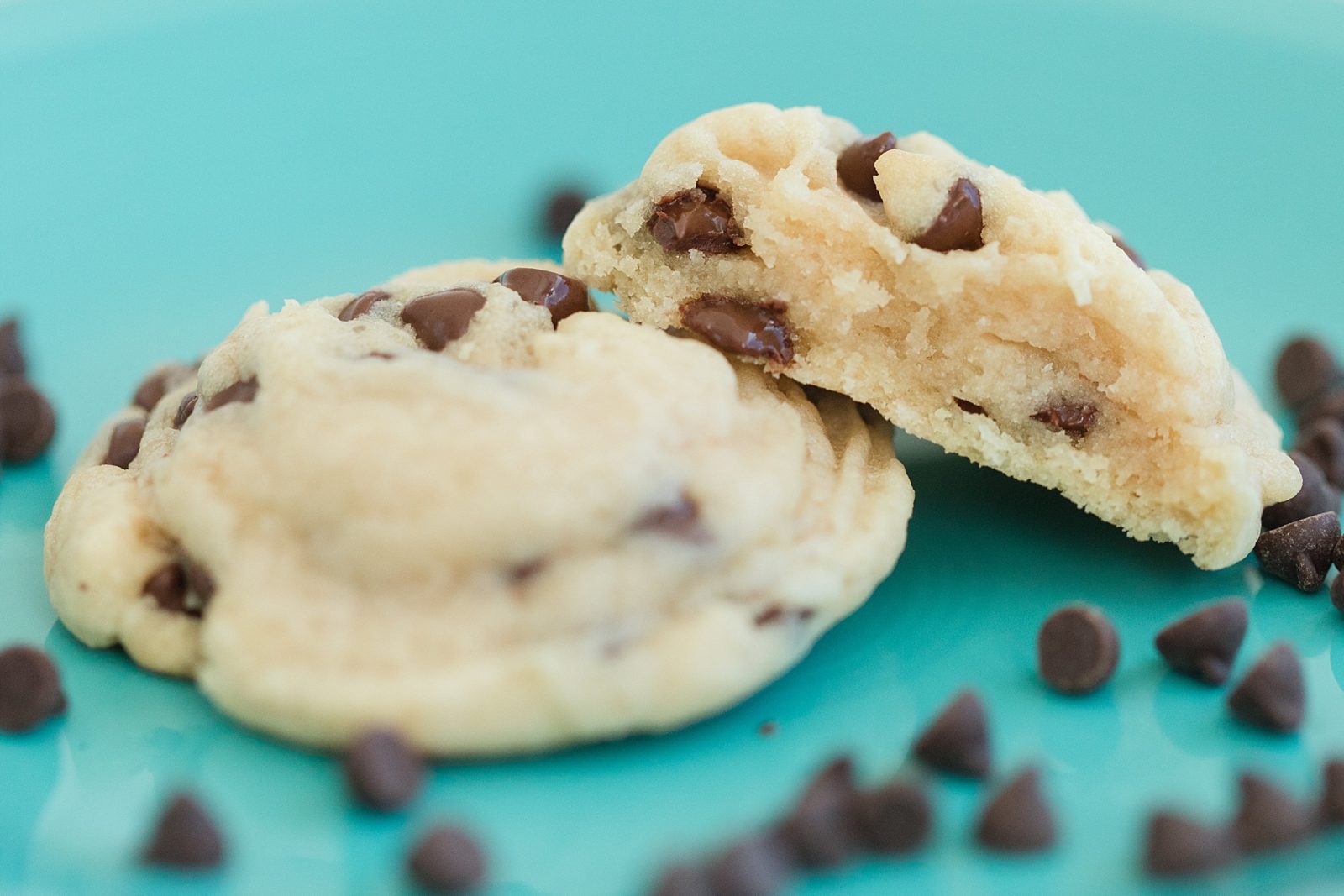 TB'S KITCHEN DAIRY FREE CHOCOLATE CHIP COOKIES Tauri Baum Photography